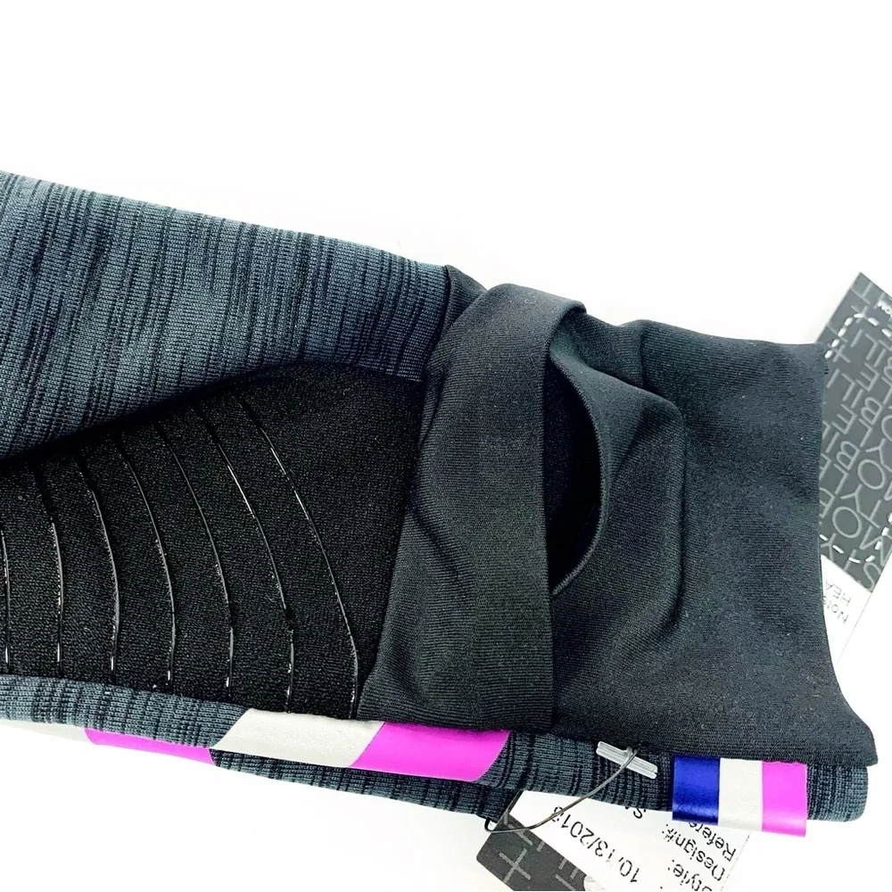 Pink & Grey Knit Earmuff Headphones • Fleece Lined Gloves Set • NWT